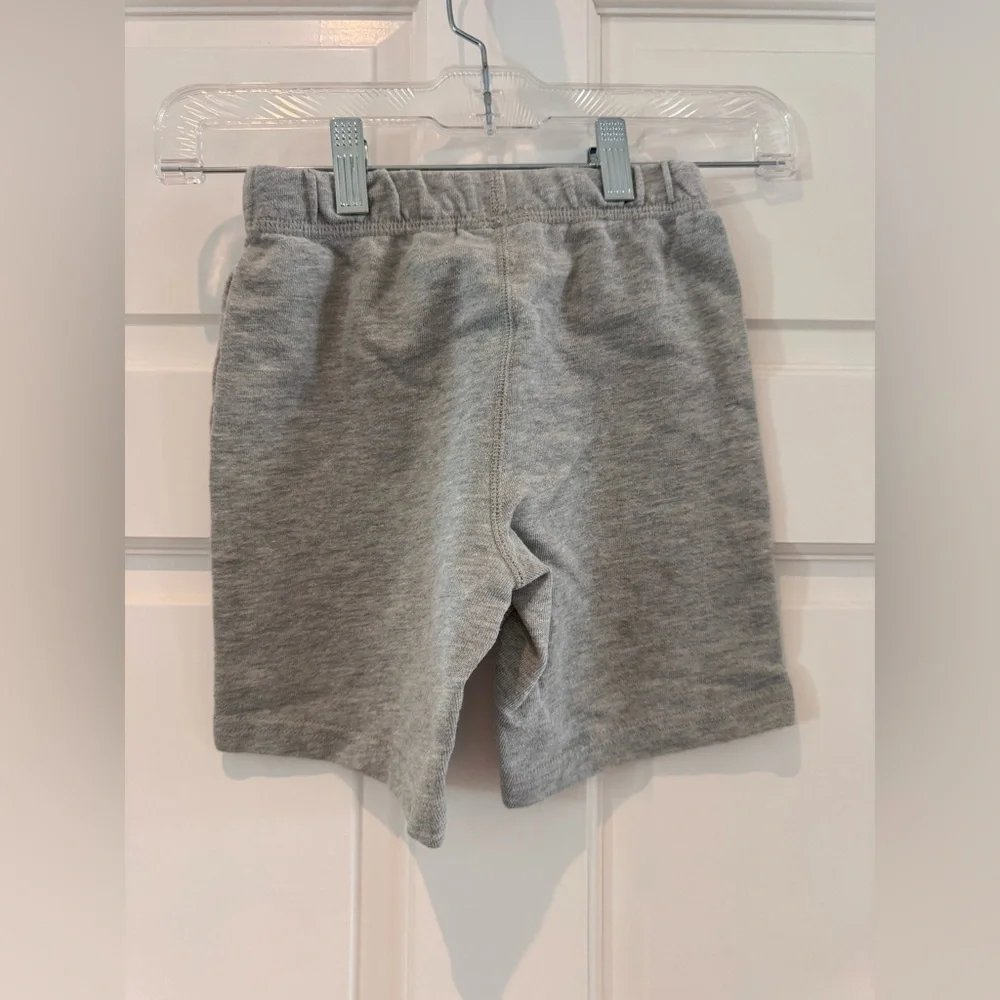 Children’s Place - Boys Terry Shorts – Size 5T – Bundle of 2 - Heather Gray